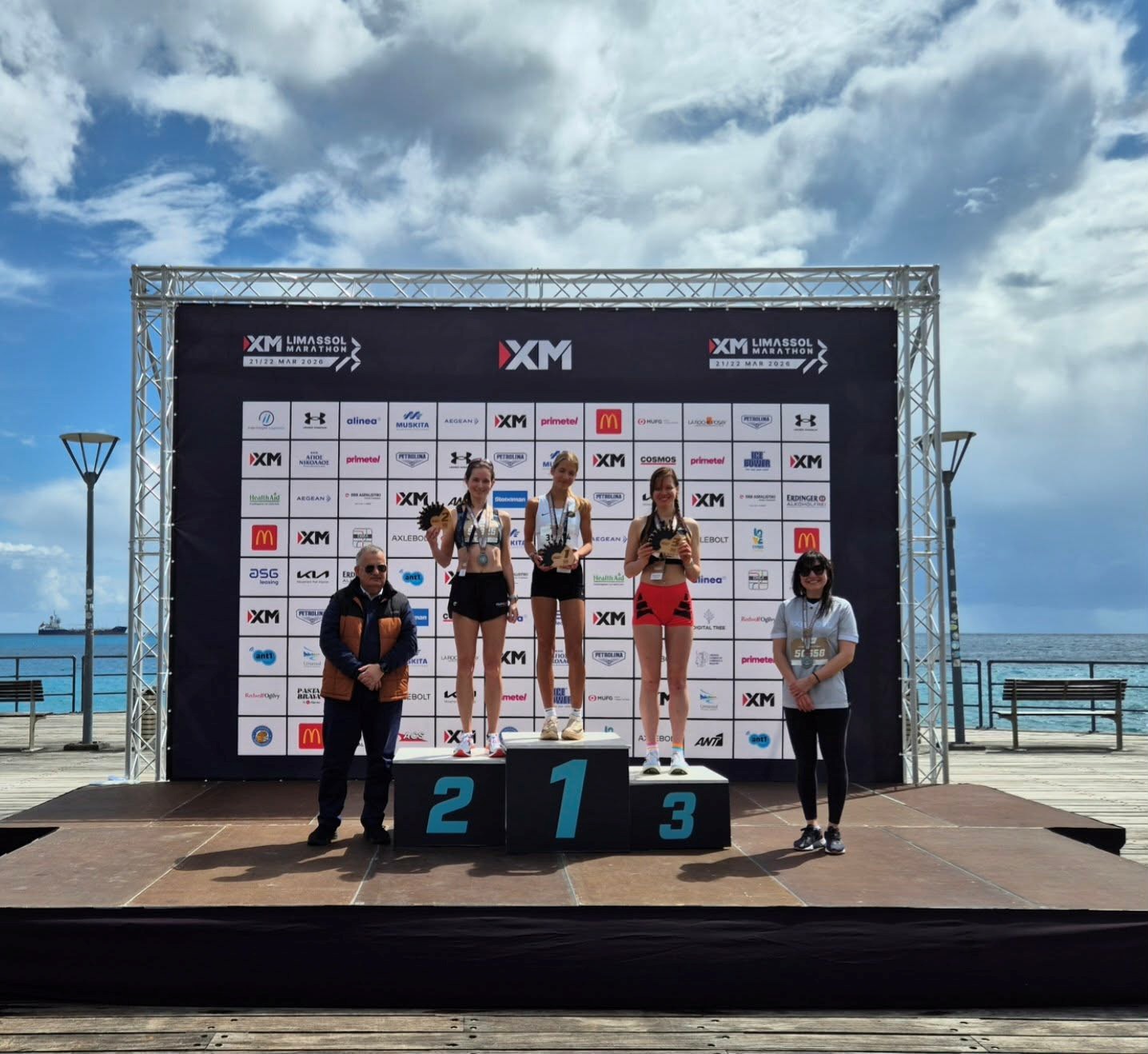 Η Δύναμη Ασφάλειας της ERB ASFALISTIKI κάλυψε τους συμμετέχοντες στον XM Μαραθώνιο Λεμεσού 2026