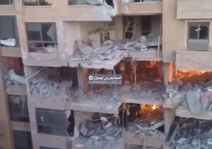 Τέσσερις νεκροί από χτύπημα σε πολυκατοικία στο κέντρο της Βηρυτού