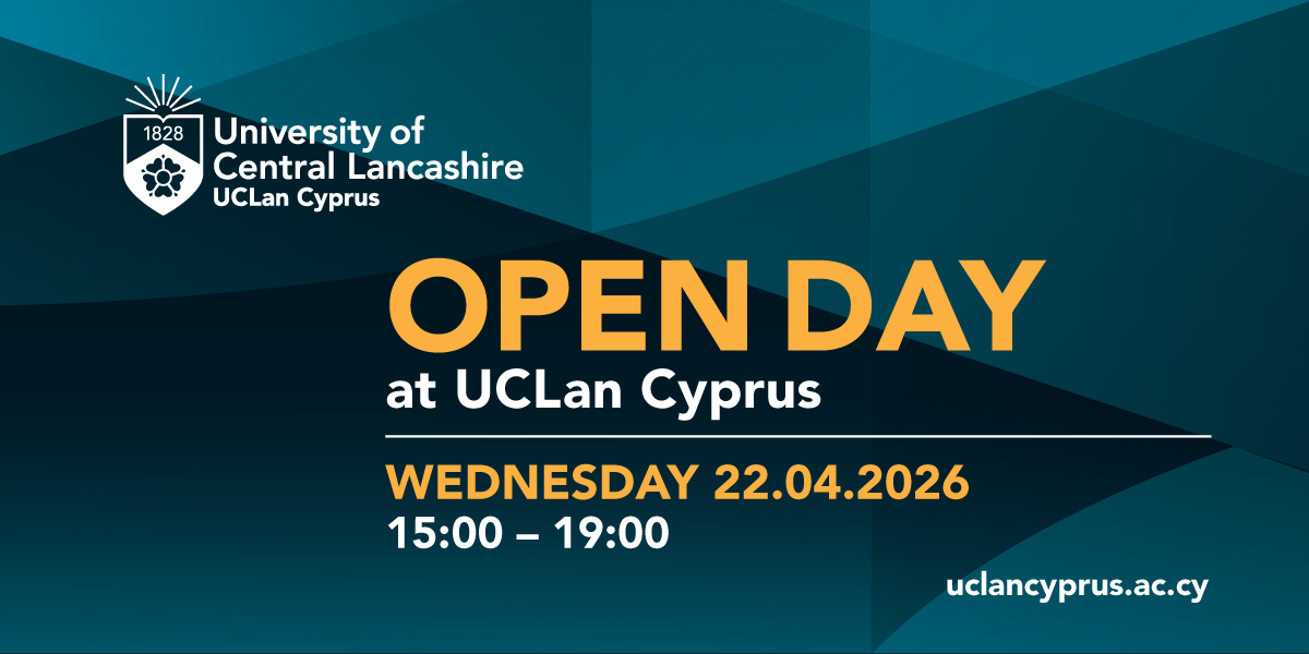 Ανακάλυψε έναν κόσμο γεμάτο ευκαιρίες στην Ημέρα Γνωριμίας (Open Day) του Πανεπιστημίου UCLan Cyprus