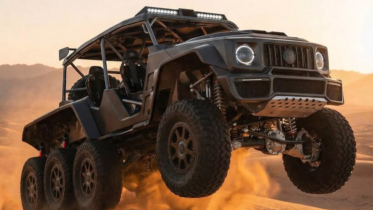 Brabus Crawler 8×8: Όταν η υπερβολή γίνεται μηχανή