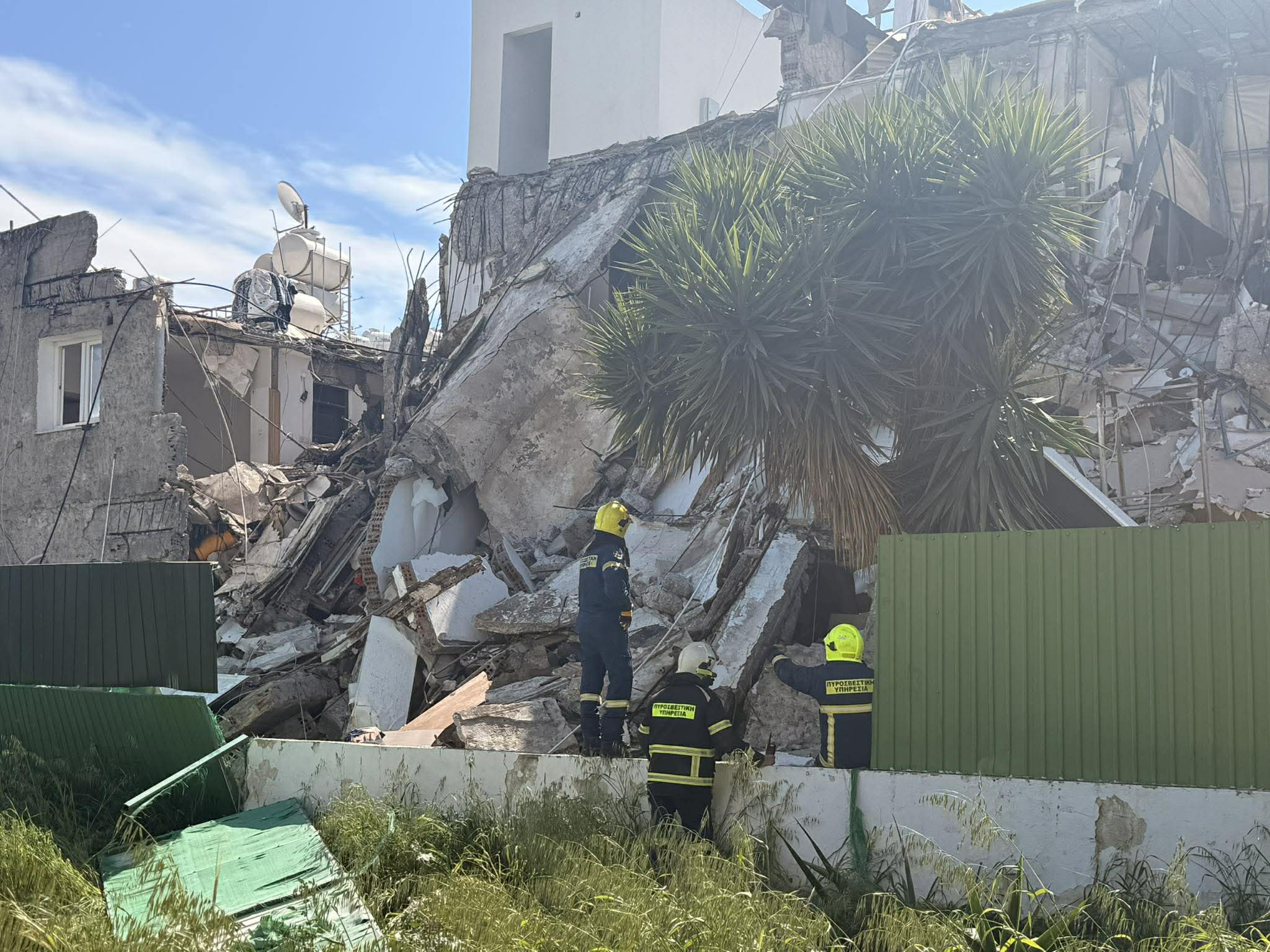 Ανασύρθηκε νεκρός από τα συντρίμμια στη Γερμασόγεια