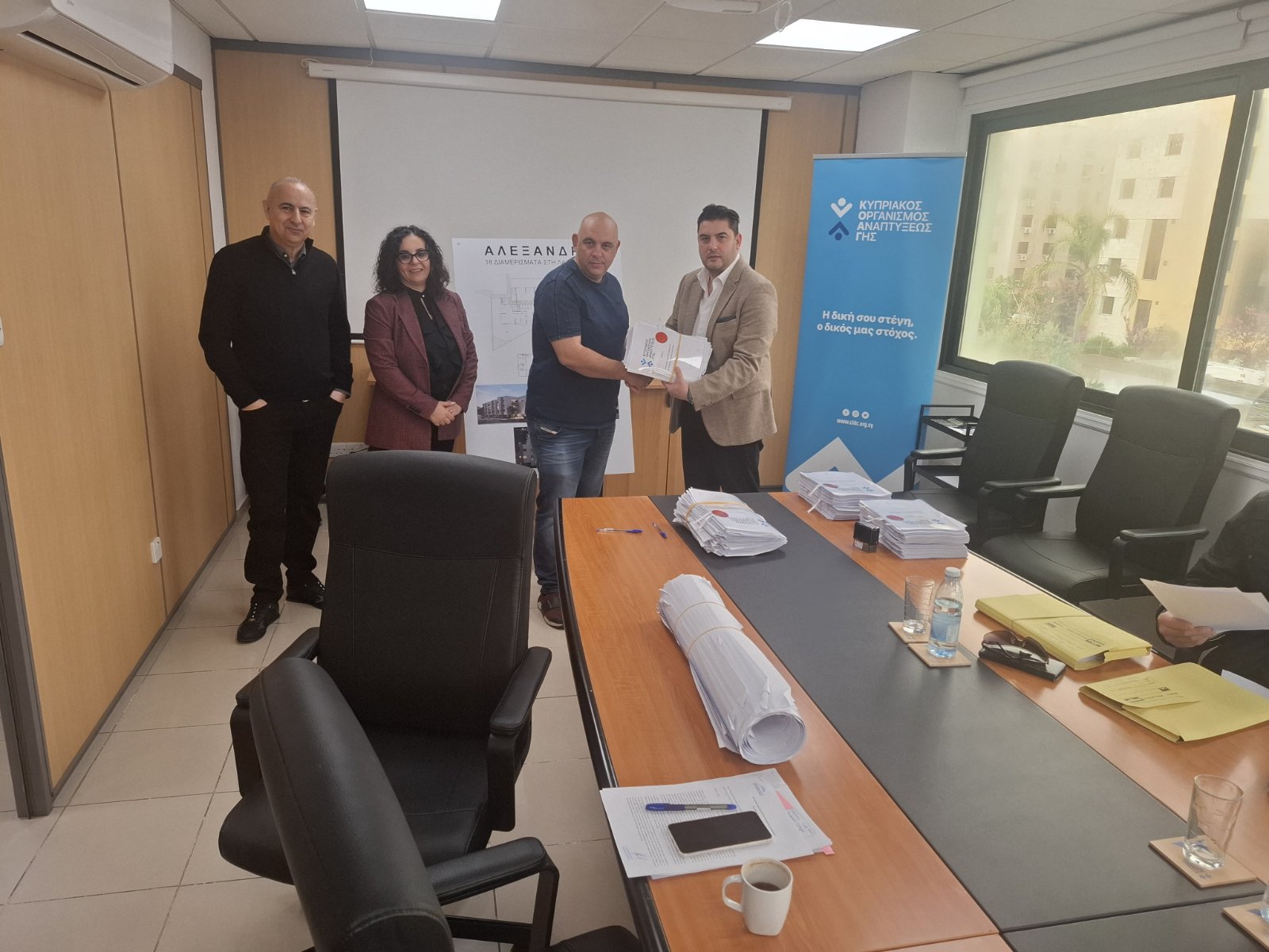 ΚΟΑΓ: Υπογραφή συμβολαίων για την ανέγερση της οικιστικής ανάπτυξης «ΑΛΕΞΑΝΔΡΑ» στη Λακατάμια