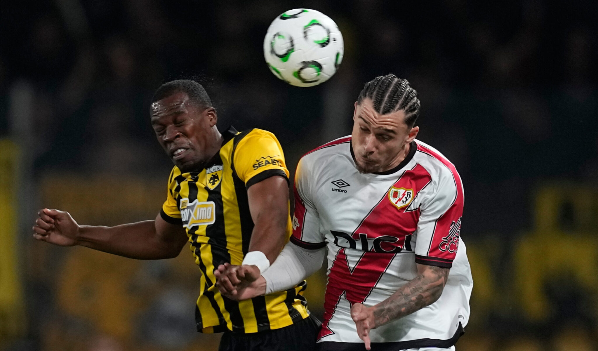 ΑΕΚ Αθηνών-Ράγιο Βαγεκάνο (Α’ Ημίχρονο)