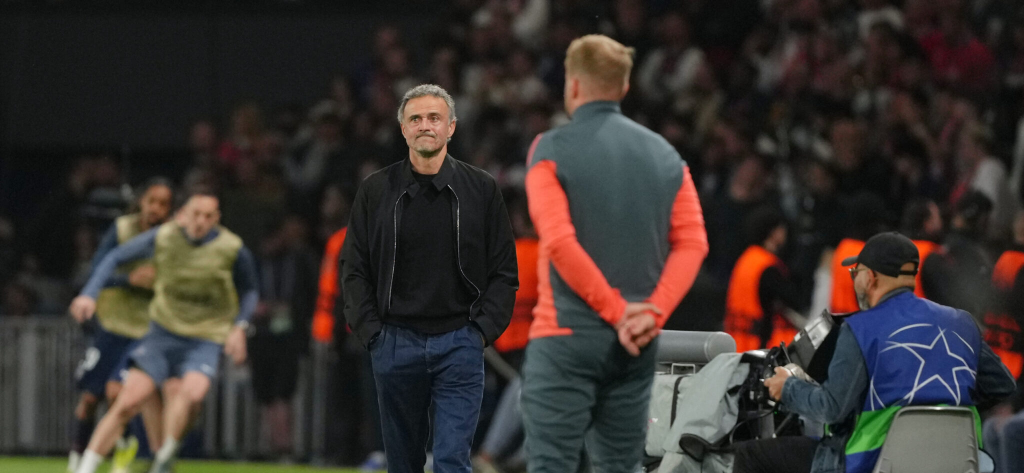 Αφού το απήλαυσαν, οι Λουίς Ενρίκε και Κομπανί τα είπαν χαμογελαστοί μετά το θρίλερ (ΒΙΝΤΕΟ)