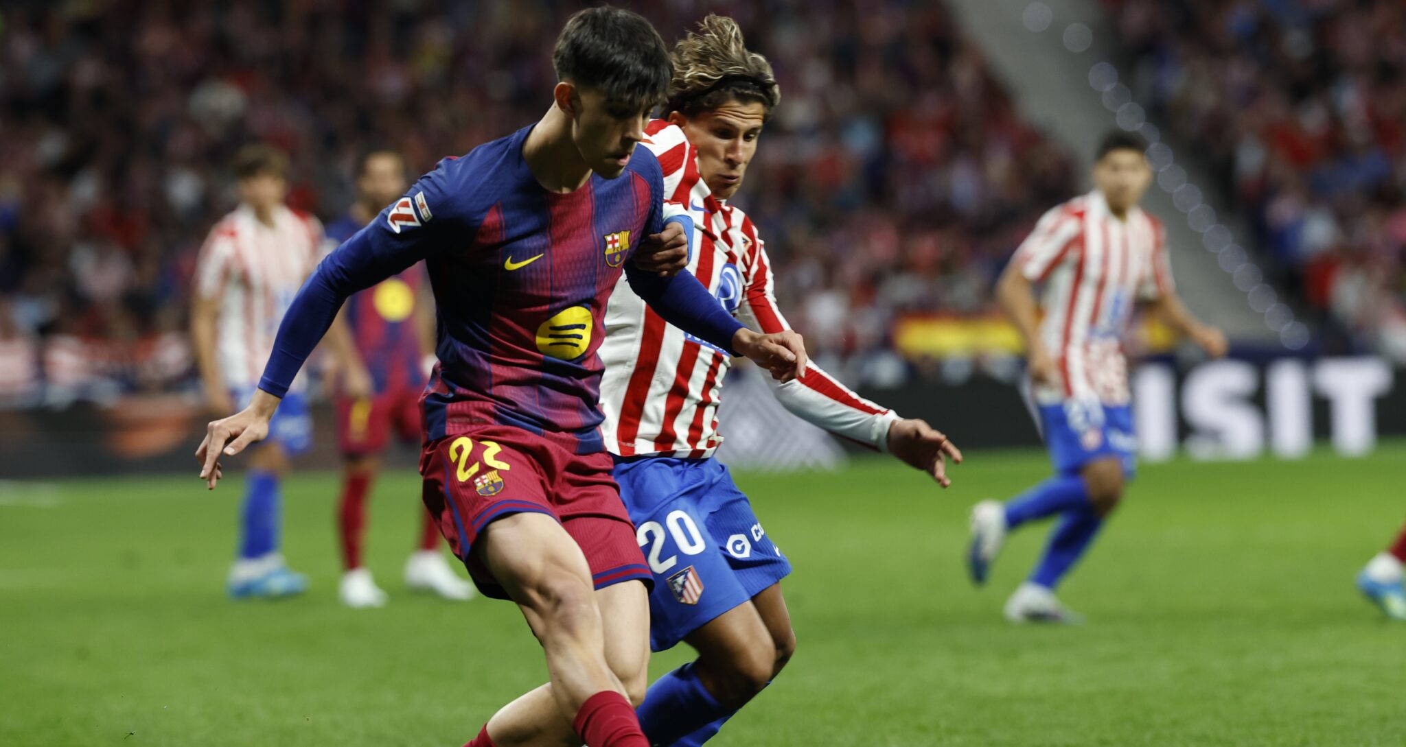 Μπαρσελόνα: Χάνει το πρώτο ματς με Ατλέτικο ο Μπερνάλ, έτοιμος ο Αραούχο