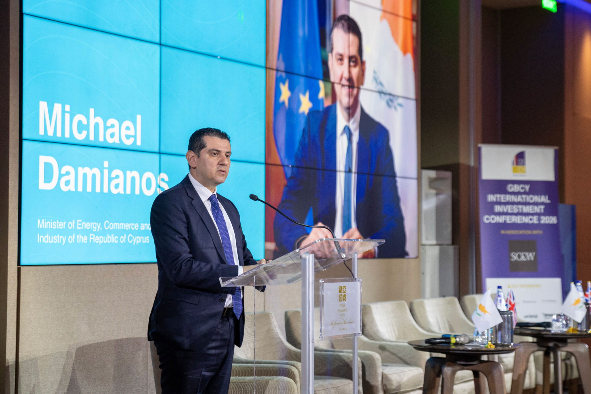 Υπουργός Ενέργειας: Σταθερός και ασφαλής προορισμός επενδύσεων η Κύπρος