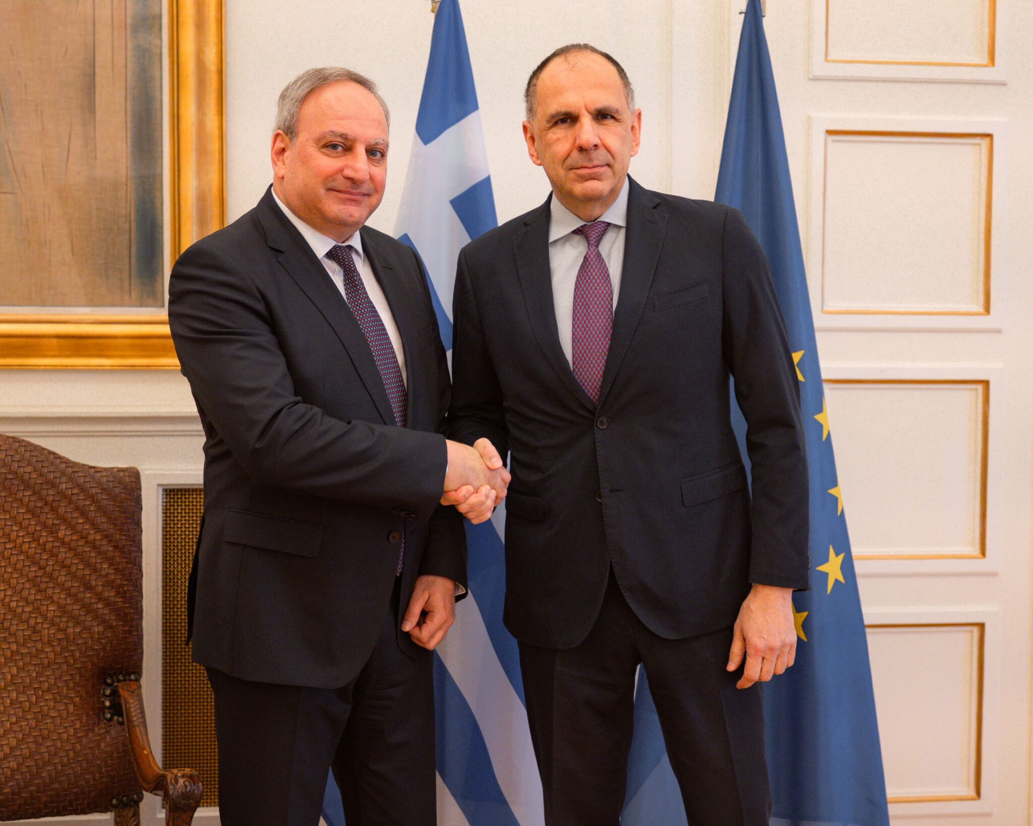 Το Κυπριακό στο επίκεντρο της συνάντησης Στεφάνου – Γεραπετρίτη