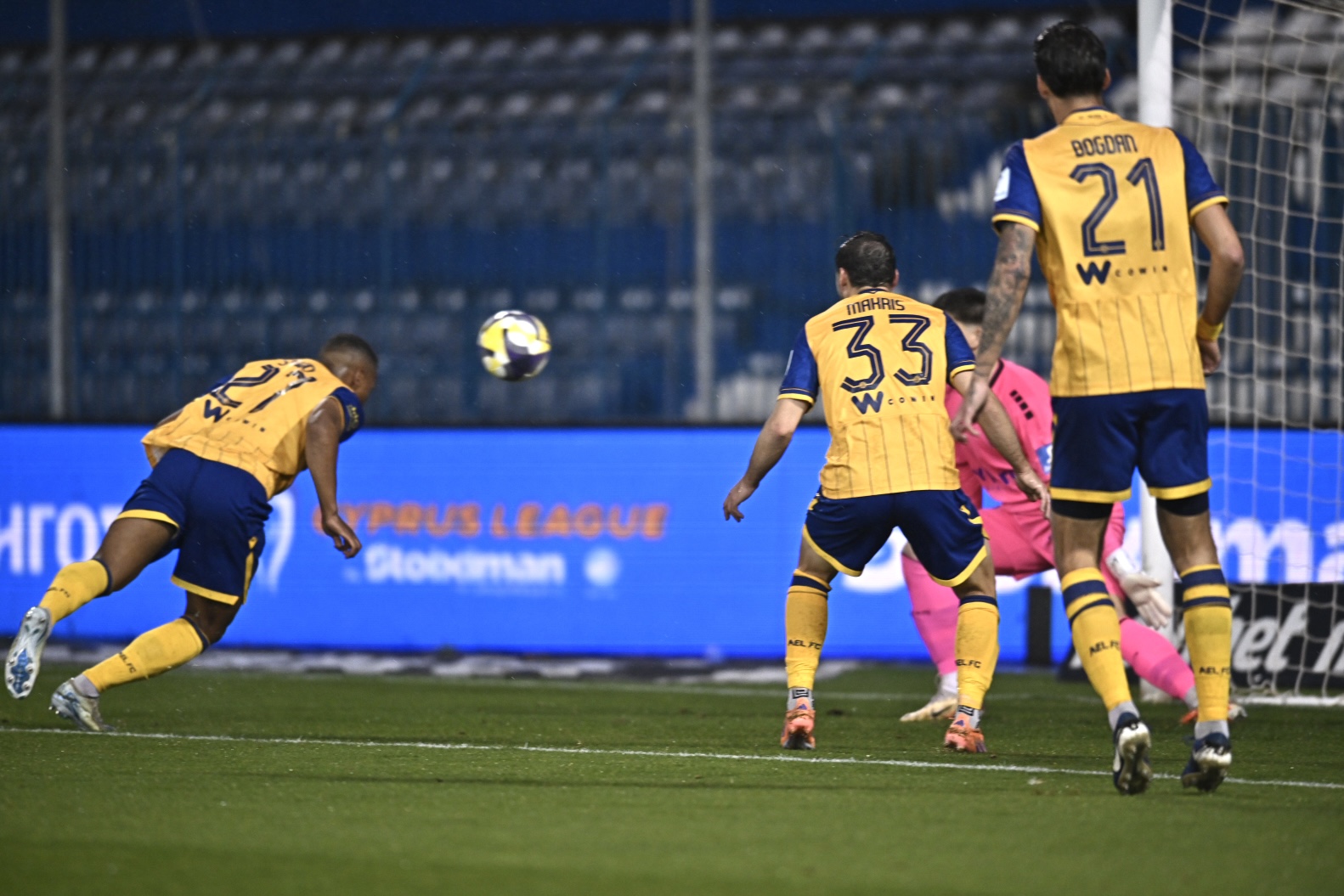 Ομόνοια Αραδίππου – ΑΕΛ (Α’ Ημίχρονο)