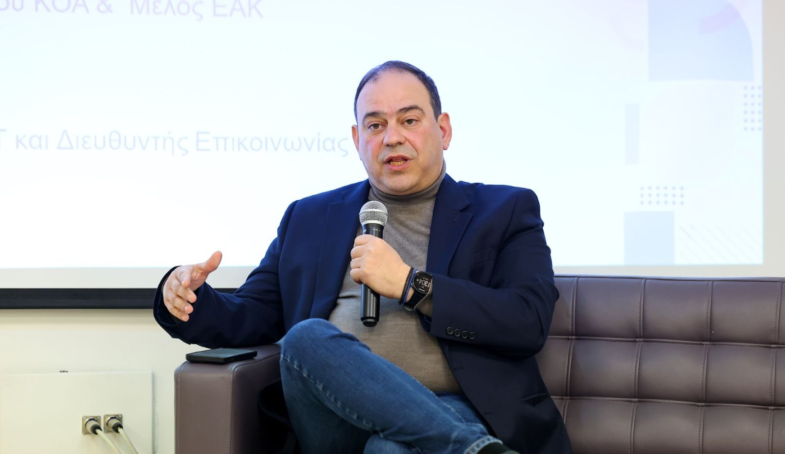 Συνάντηση του Προέδρου της ΚΟΧ, Κωνσταντίνου Φιλαρέτου με Εκπροσώπους των ΜΜΕ