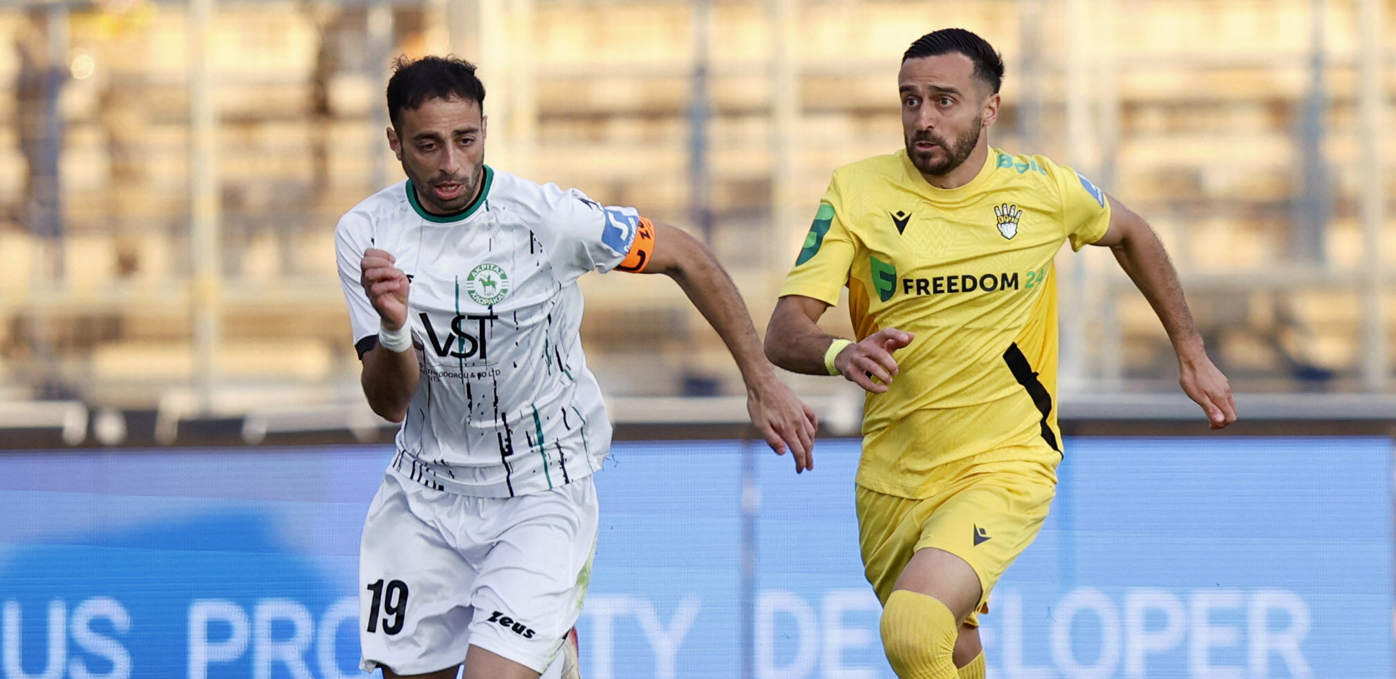 Οι ενδεκάδες στο Ακρίτας-Freedom24 Krasava ENY