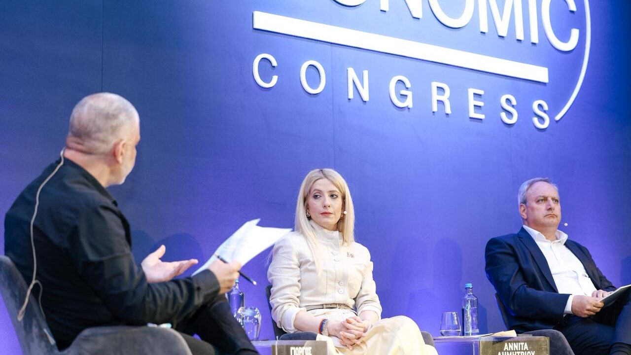 «Χωρίς θεσμούς δεν θα υπάρχει κράτος»: Όσα είπε η Αννίτα στο Nicosia Economic Congress