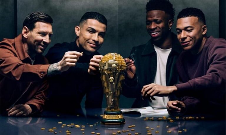 Η Lego ενώνει Μέσι, Ρονάλντο, Εμπαπέ και Βινίσιους σε διαφήμιση-έπος ενόψει Μουντιάλ