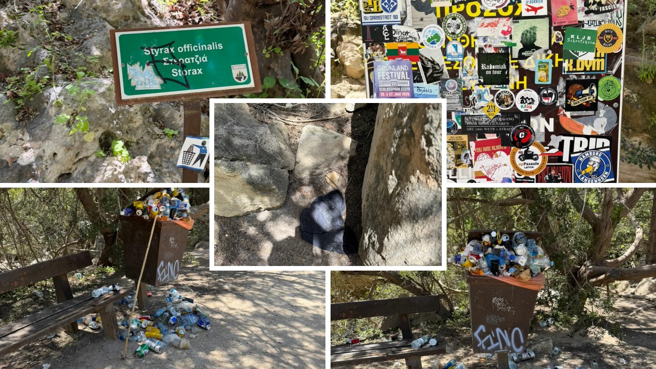 Εικόνες ντροπής στο Φαράγγι του Άβακα: Σκουπίδια διάσπαρτα σε όλη την περιοχή (ΒΙΝΤΕΟ)