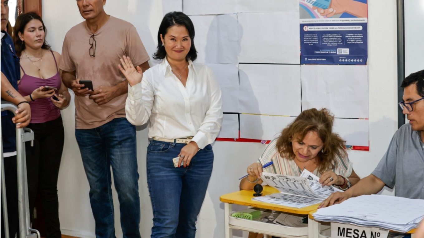 Εκλογές στο Περού: Προβάδισμα της Κέικο Φουχιμόρι, μάχη για τη δεύτερη θέση