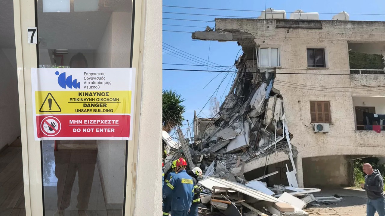 «Γιε μου, εγώ πού θα πάω;»: Σήμανση σε επικίνδυνες οικοδομές στη Γερμασόγεια, αβέβαιο το αύριο για δεκάδες ενοίκους