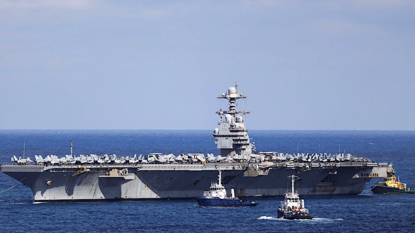 Αποχωρεί από τη Μέση Ανατολή το αεροπλανοφόρο Gerald R. Ford