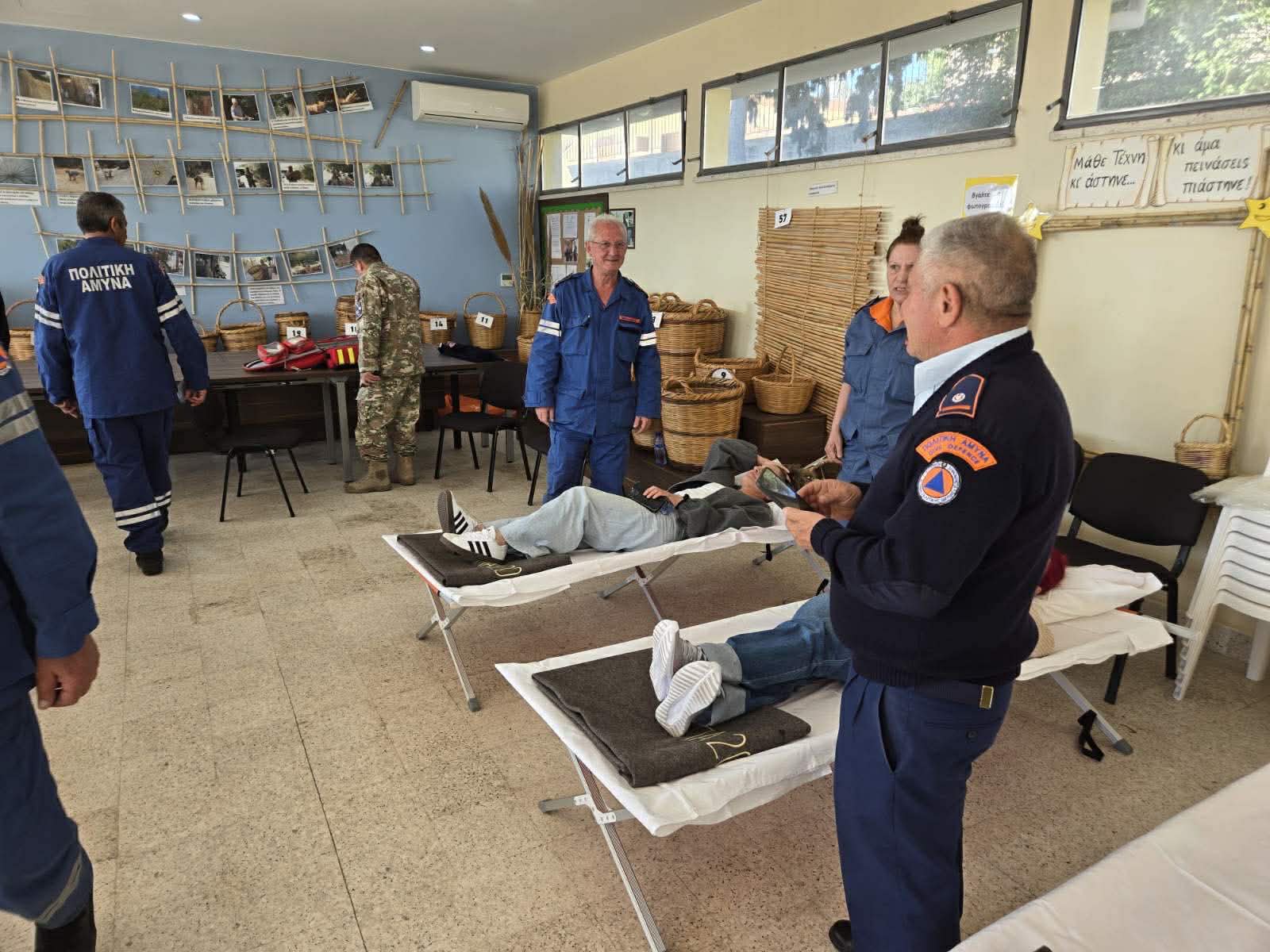 Ασκήσεις Πολιτικής Άμυνας: Εκκενώνουν κοινότητες ενόψει της αντιπυρικής περιόδου