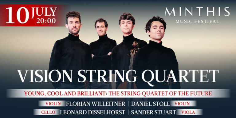 Το Vision String Quartet φέρνει τη δυναμική της μουσικής δωματίου στο Minthis