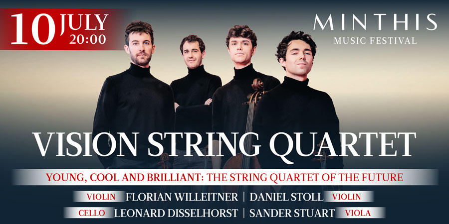 &Tau;&omicron; Vision String Quartet &phi;έ&rho;&nu;&epsilon;&iota; &tau;&eta; &delta;&upsilon;&nu;&alpha;&mu;&iota;&kappa;ή &tau;&eta;&sigmaf; &mu;&omicron;&upsilon;&sigma;&iota;&kappa;ή&sigmaf; &delta;&omega;&mu;&alpha;&tau;ί&omicron;&upsilon; &sigma;&tau;&omicron; Minthis