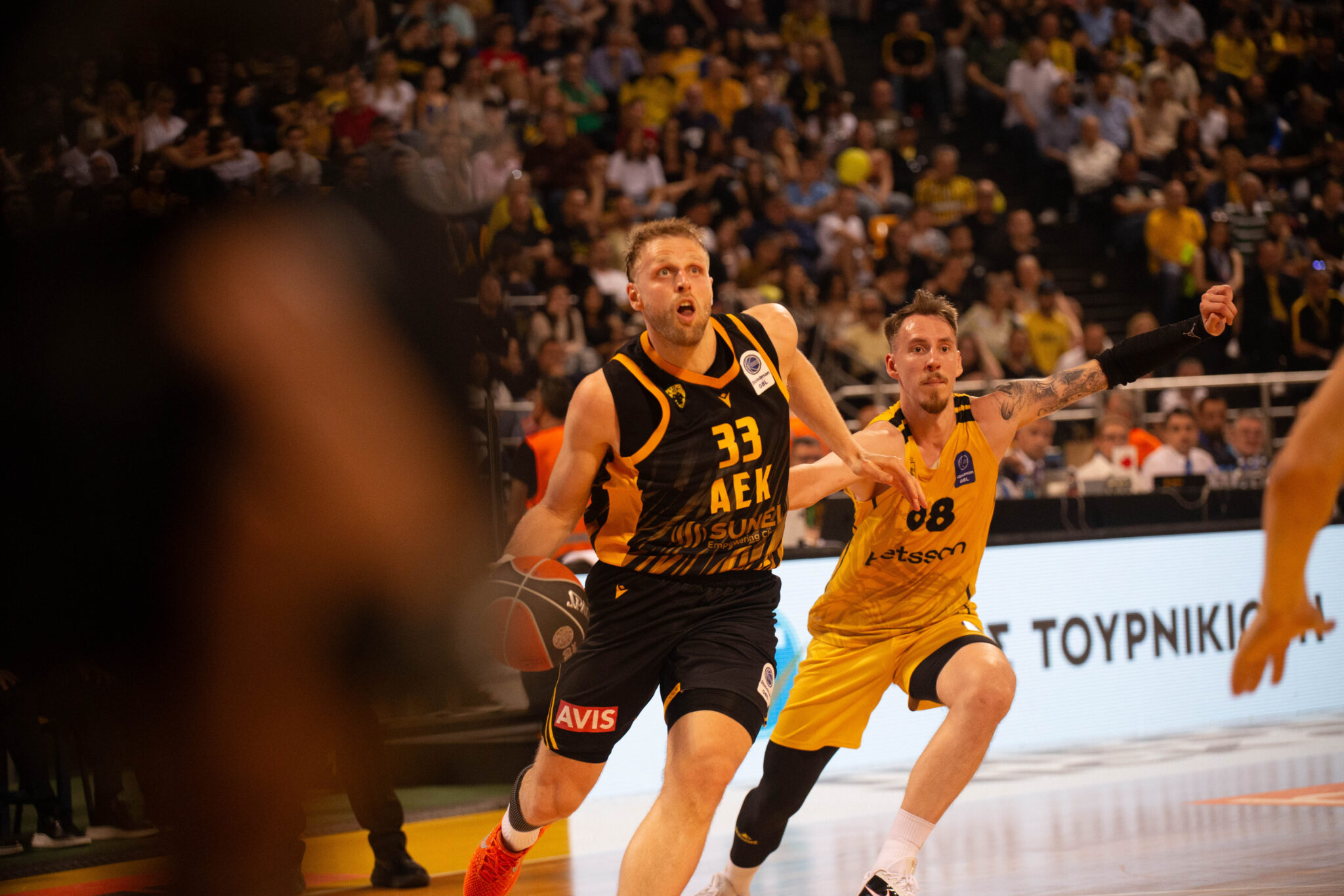 Με την ίδια εξάδα ξένων η ΑΕΚ στο Game 3 με τον Άρη