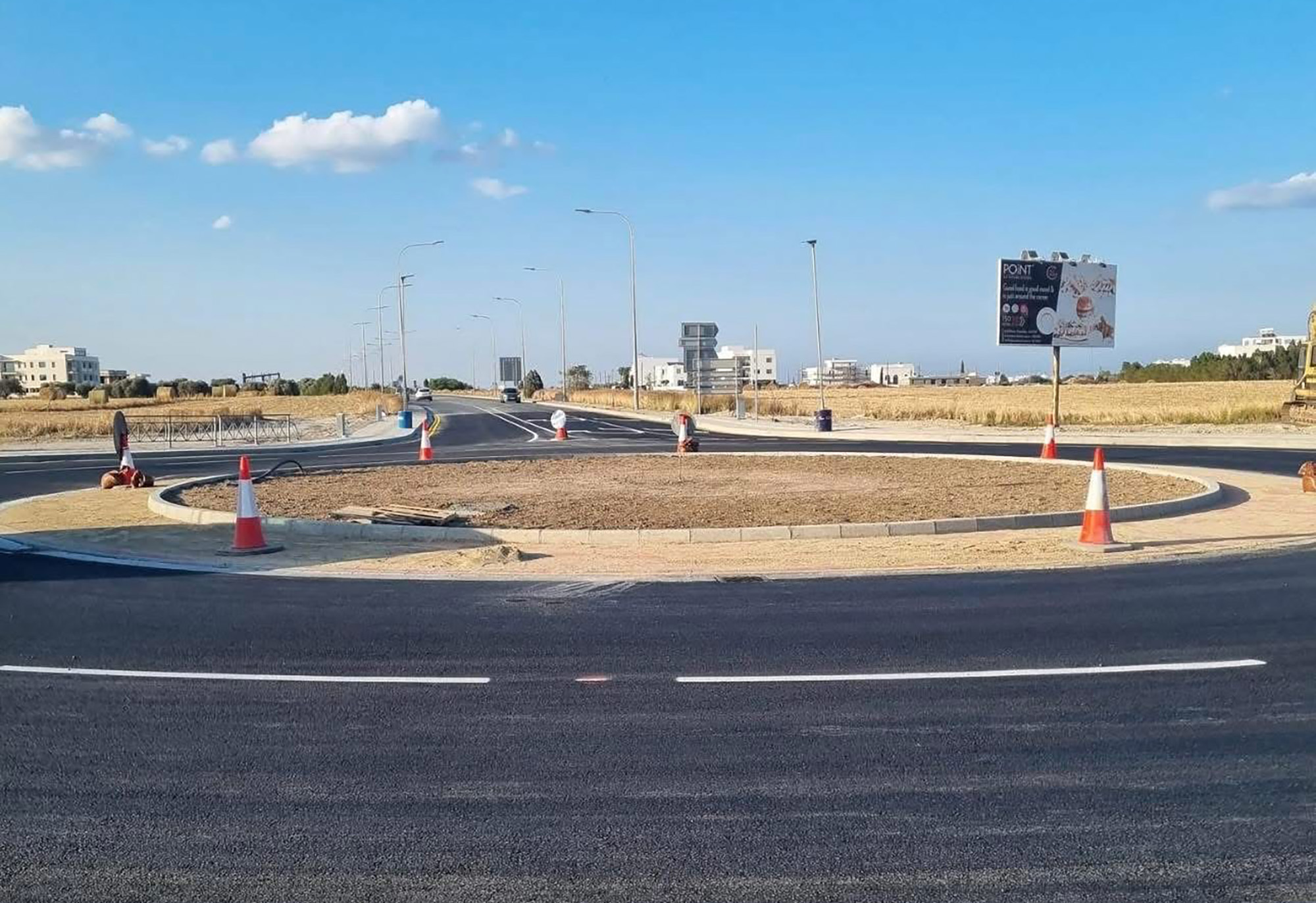 Στην κυκλοφορία ο κυκλικός κόμβος Δρομολαξιάς-Μενεού