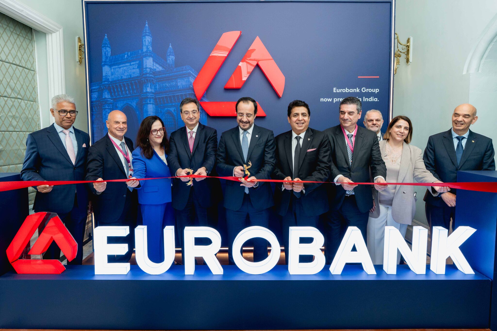 Eurobank: Εγκαινίασε Γραφείο Αντιπροσωπείας στην Ινδία