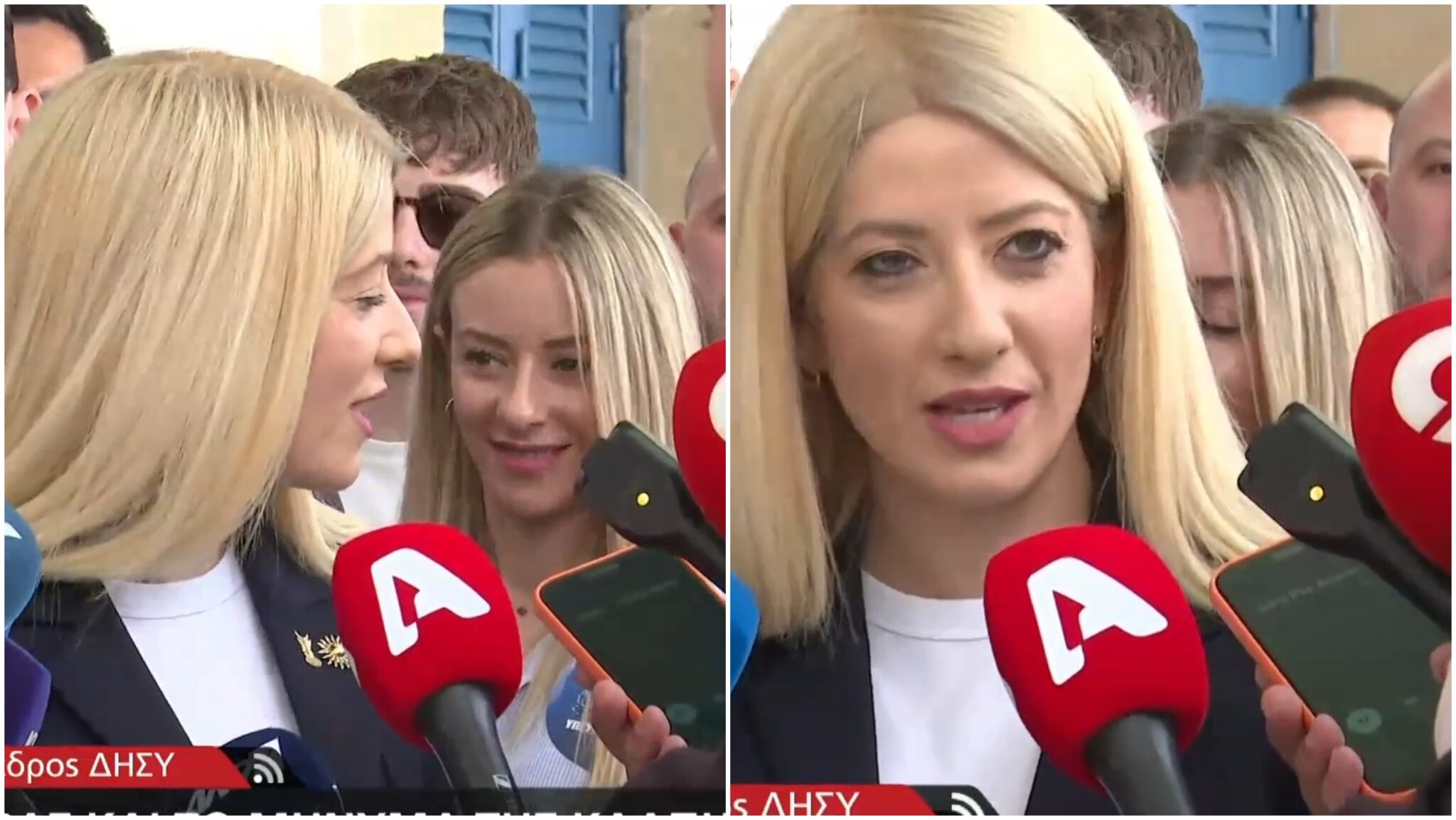 Ψήφισε στους Τρούλλους η Αννίτα Δημήτριου – H all time classic εμφάνιση (ΦΩΤΟ)