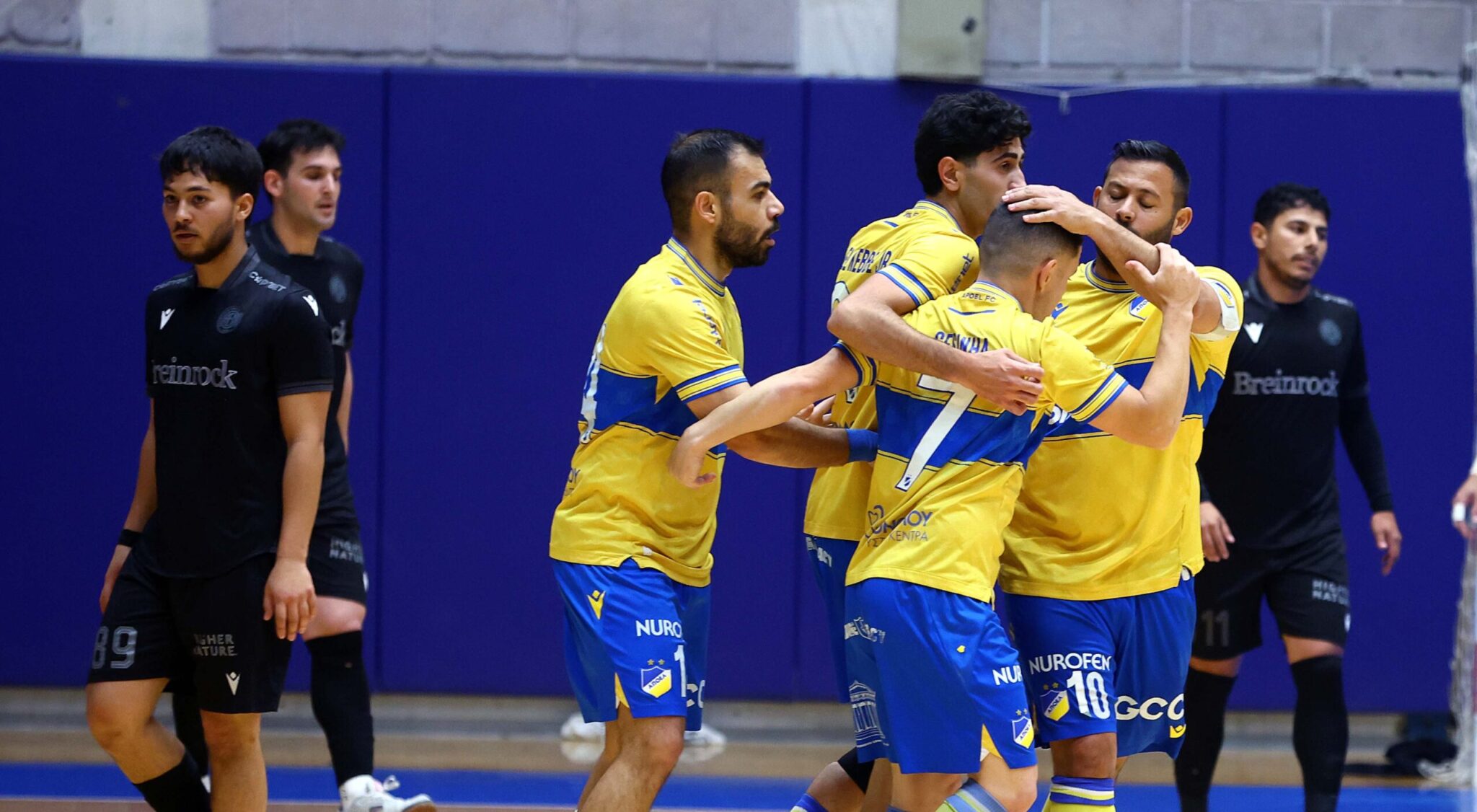 «Πάτησε» την ΑΕΛ και έκανε το 2-0 στους τελικούς του πρωταθλήματος Futsal ο ΑΠΟΕΛ