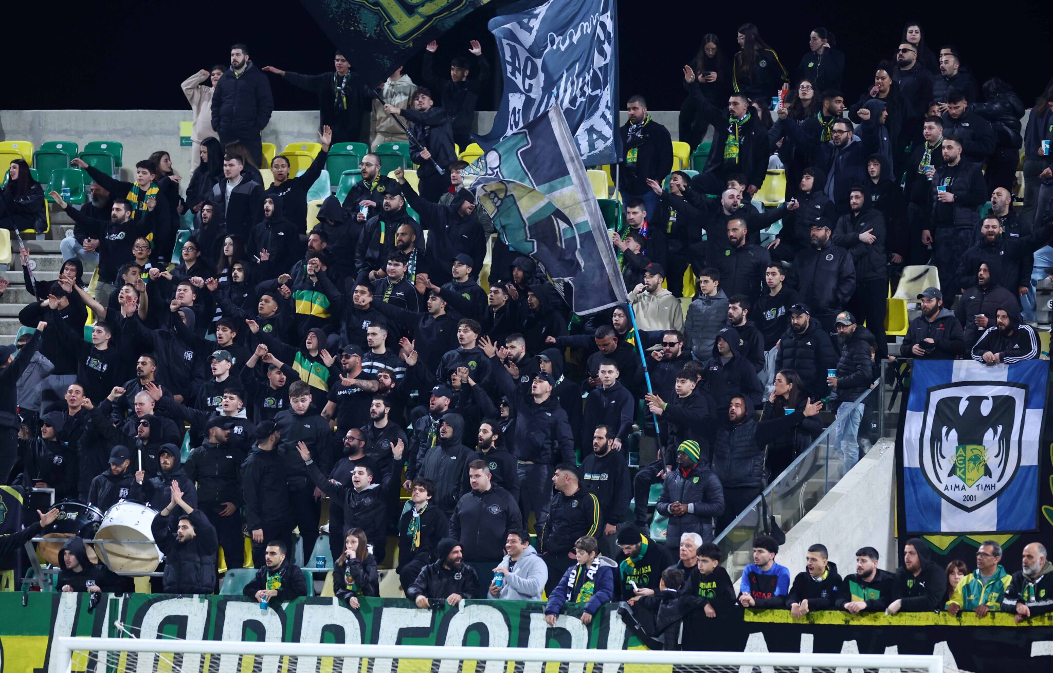 «Καμπάνα» από την UEFA στην ΑΕΚ – Μερικό κλείσιμο στην «Αρένα» για το πρώτο παιχνίδι των προκριματικών