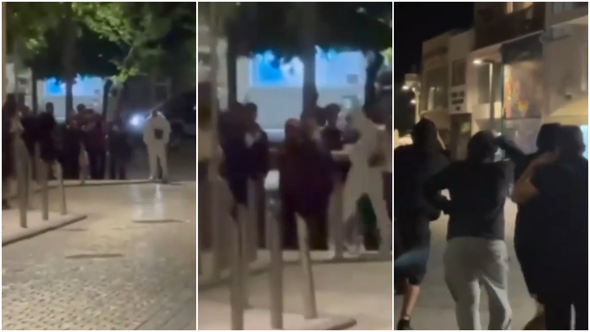 ΒΙΝΤΕΟ: Άγριο σκηνικό στο κέντρο της Πάφου, νεαροί πετροβολούν και επιτίθενται σε διανομείς φαγητού