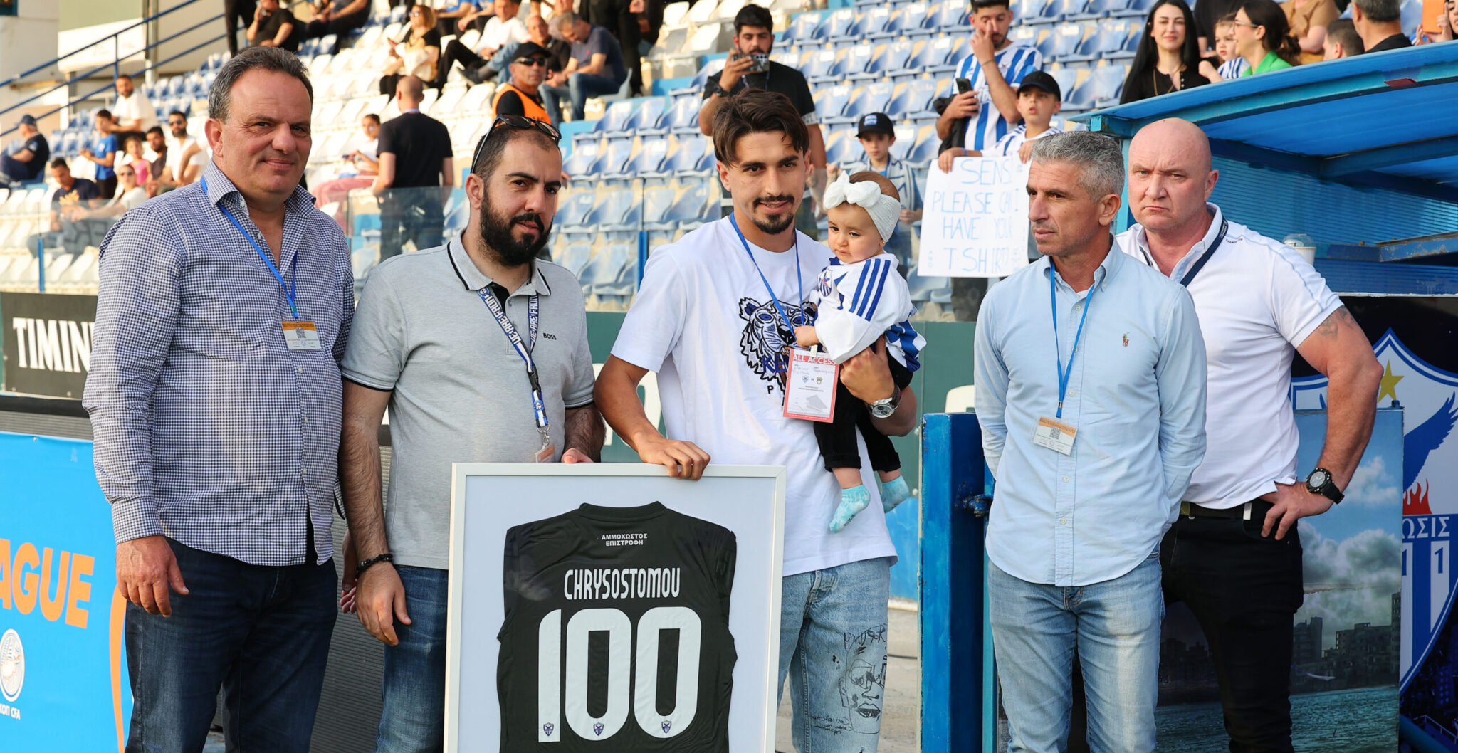 Τίμησε τον «100ρη» Χρυσοστόμου η Ανόρθωση (ΦΩΤΟ)