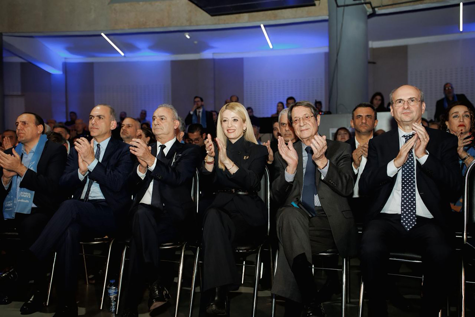 Συγχαίρει την Αννίτα ο Αναστασιάδης: «Σαφές μήνυμα απέναντι στην λάσπη και τη συκοφαντία»