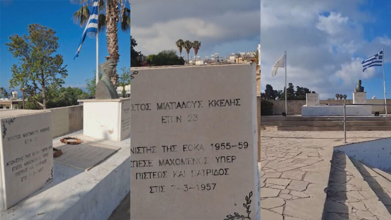 ΒΙΝΤΕΟ: Άγνωστοι έκλεψαν την προτομή του ήρωα Χρίστου Κκέλη στην Κισσόνεργα