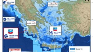 Είσοδος της Chevron στο Block 10 ανοιχτά του Κυπαρισσιακού Κόλπου