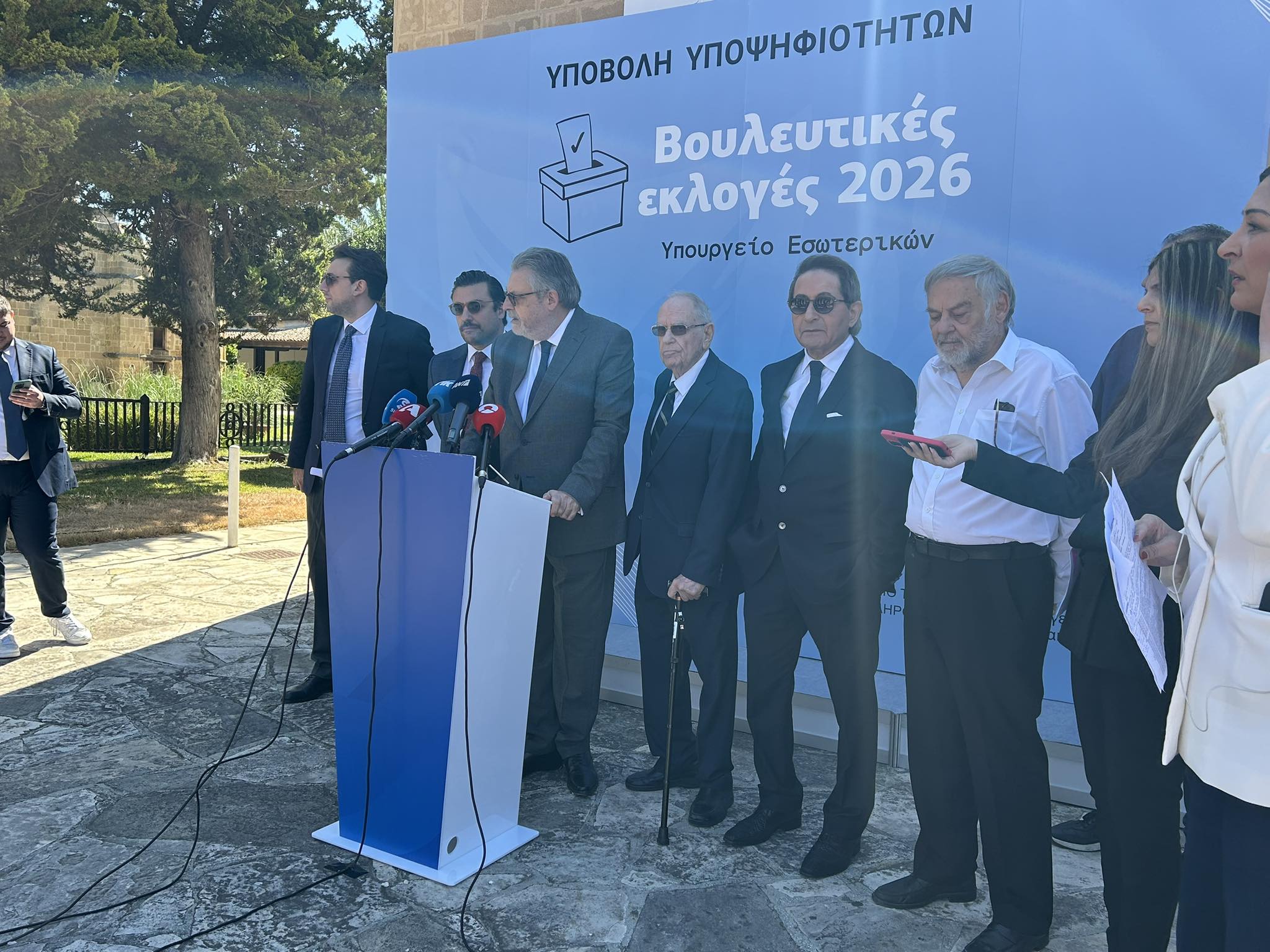 «Είμεθα πολέμιοι της μετριότητας»: Το μήνυμα Κληρίδη μετά την υποβολή υποψηφιοτήτων για τις Βουλευτικές