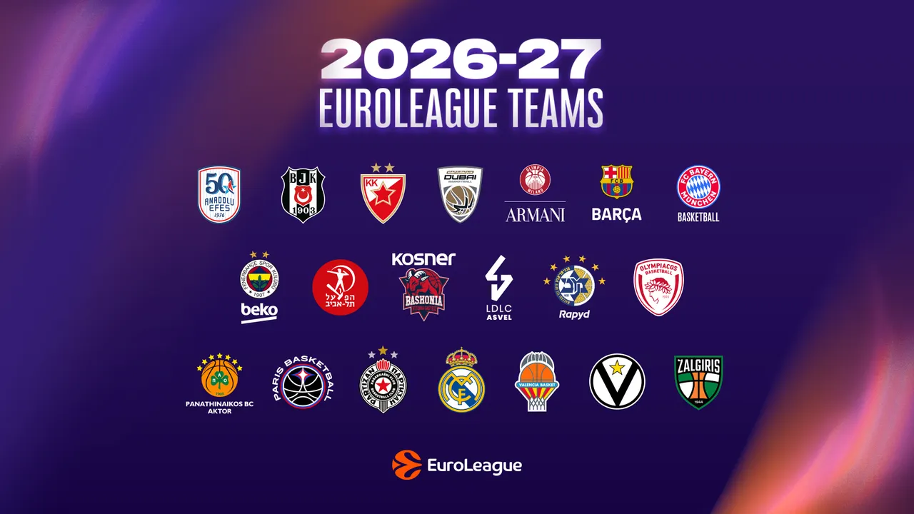EuroLeague: Στις 24/9 το τζάμπολ της νέας σεζόν-Πότε γίνονται Super Cup και Final 4