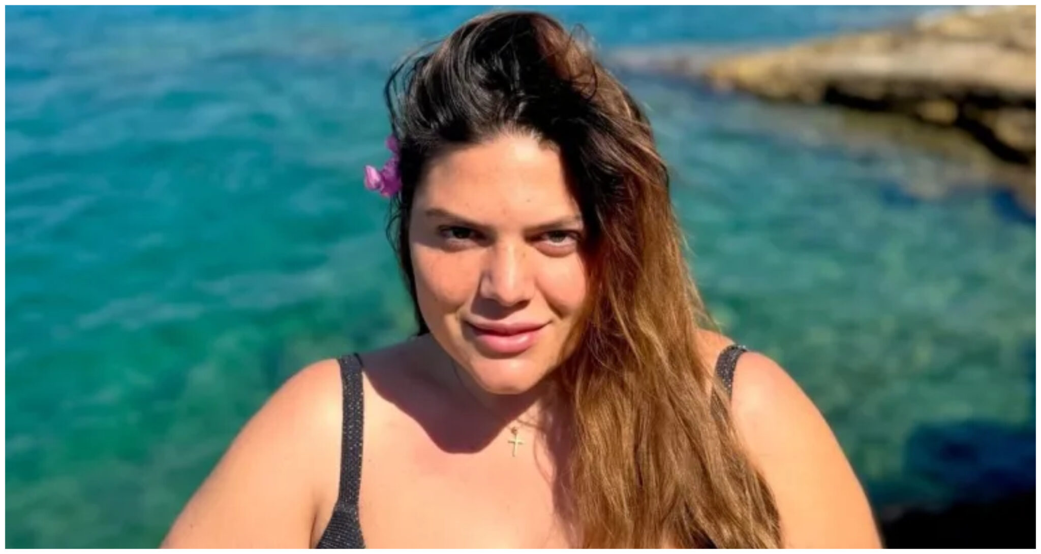 Δανάη Μπάρκα: Το πρωινό μπάνιο και το μήνυμα στο ποτήρι του καφέ για τον γάμο της (ΦΩΤΟ)