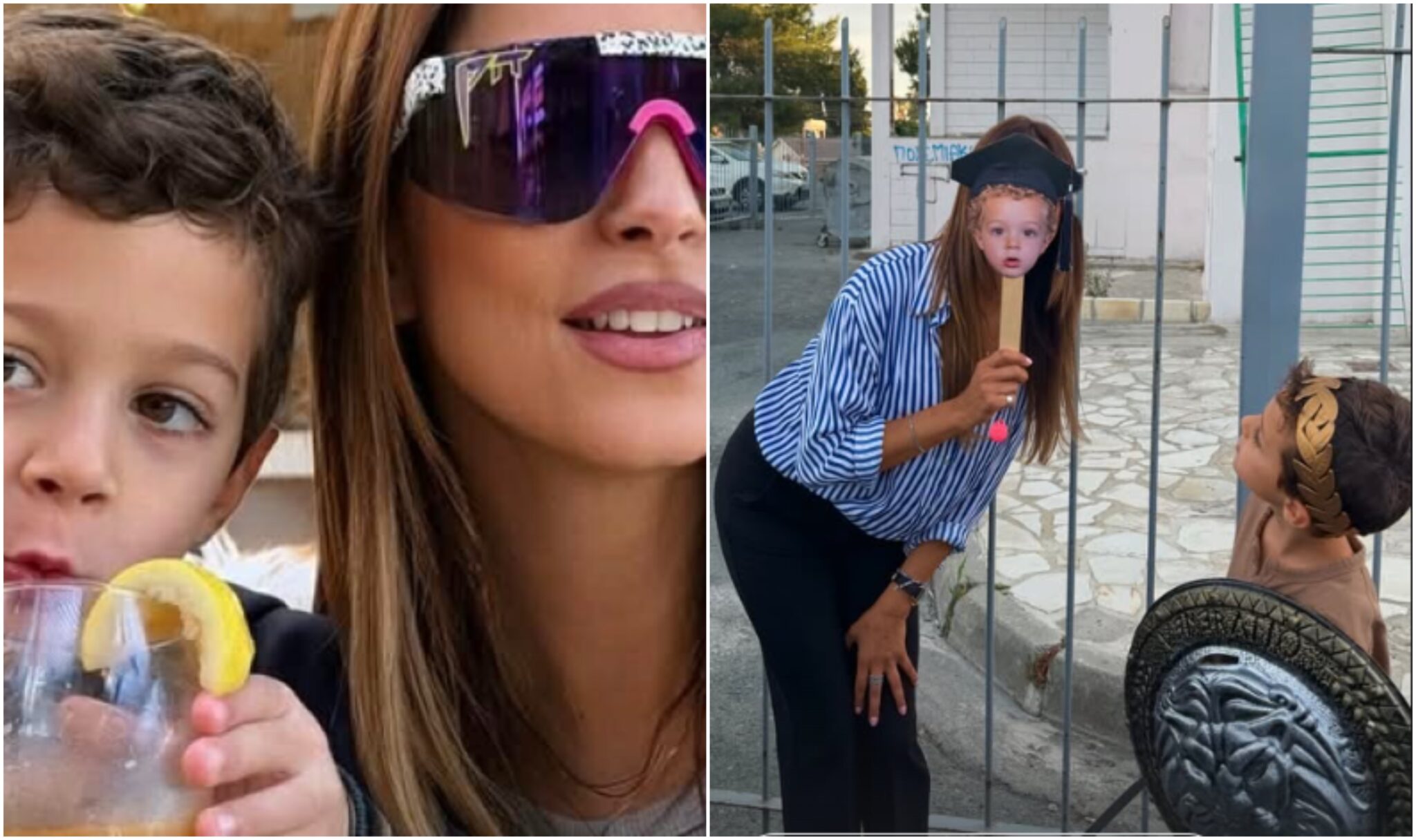 Proud mommy η Κωνσταντίνα Ευριπίδου: Στο πλευρό του γιου της Νικόλα, στην αποφοίτησή του (ΦΩΤΟ)