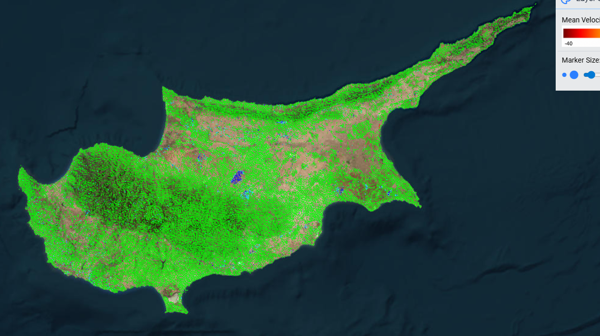 Η Κύπρος αποκτά αξιόπιστη εικόνα των μετακινήσεων του εδάφους
