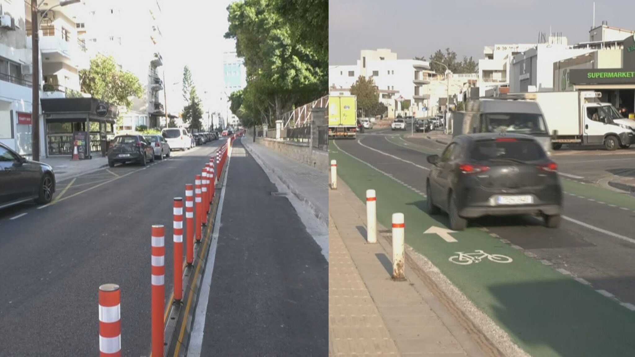 Μετά τα πασαλάκια, ποδηλατοδιαδρομή στη Λεμεσό: Έντονες αντιδράσεις γιατί… δεν χωρούν τα οχήματα