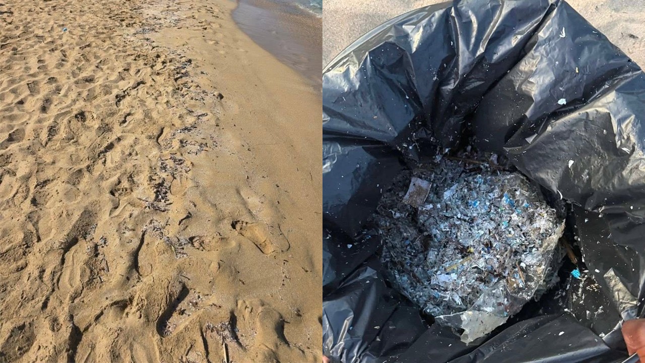 ΦΩΤΟ: Mυστήριο με μεγάλες ποσότητες μικροπλαστικών στις παραλίες, έκτακτη σύσκεψη στην Πάφο