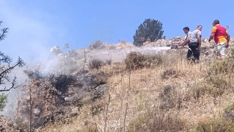 Υπό έλεγχο πυρκαγιά σε σκυβαλότοπο στον κατεχόμενο Κουτσοβέντη