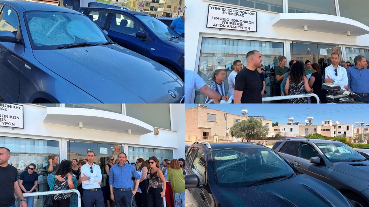 ΒΙΝΤΕΟ: Ήθελε να του βρουν σπίτι ο 51χρονος που κατέστρεψε οχήματα στις ΥΚΕ, έσπευσε στη Λάρνακα η Υφυπουργός