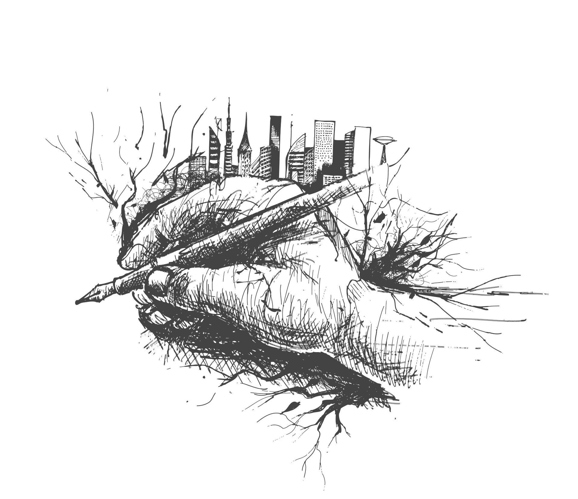 footer artwork