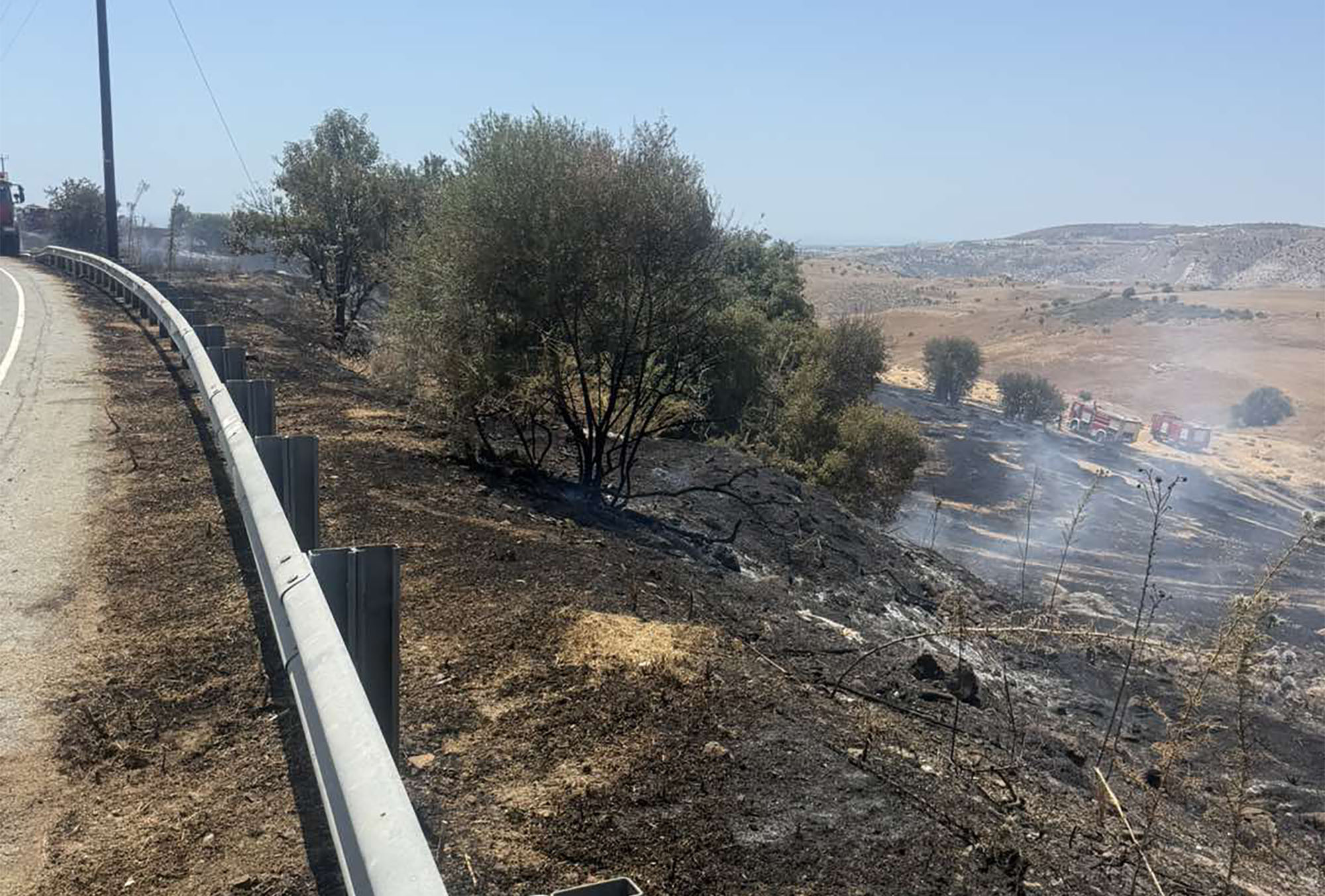 Υπό έλεγχο η φωτιά κοντά στις κοινότητες Νικόκλειας – Χολετριών