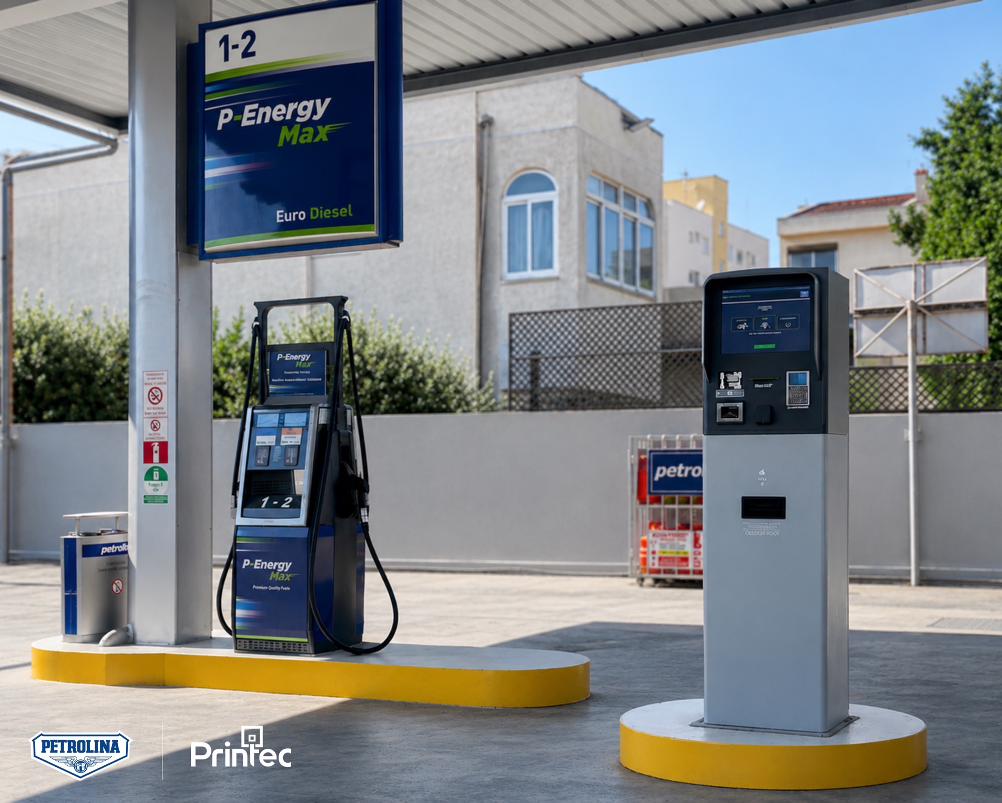 Πετρολίνα και Printec αναβαθμίζουν τις πληρωμές στα πρατήρια καυσίμων με mini Outdoor Payment Terminals