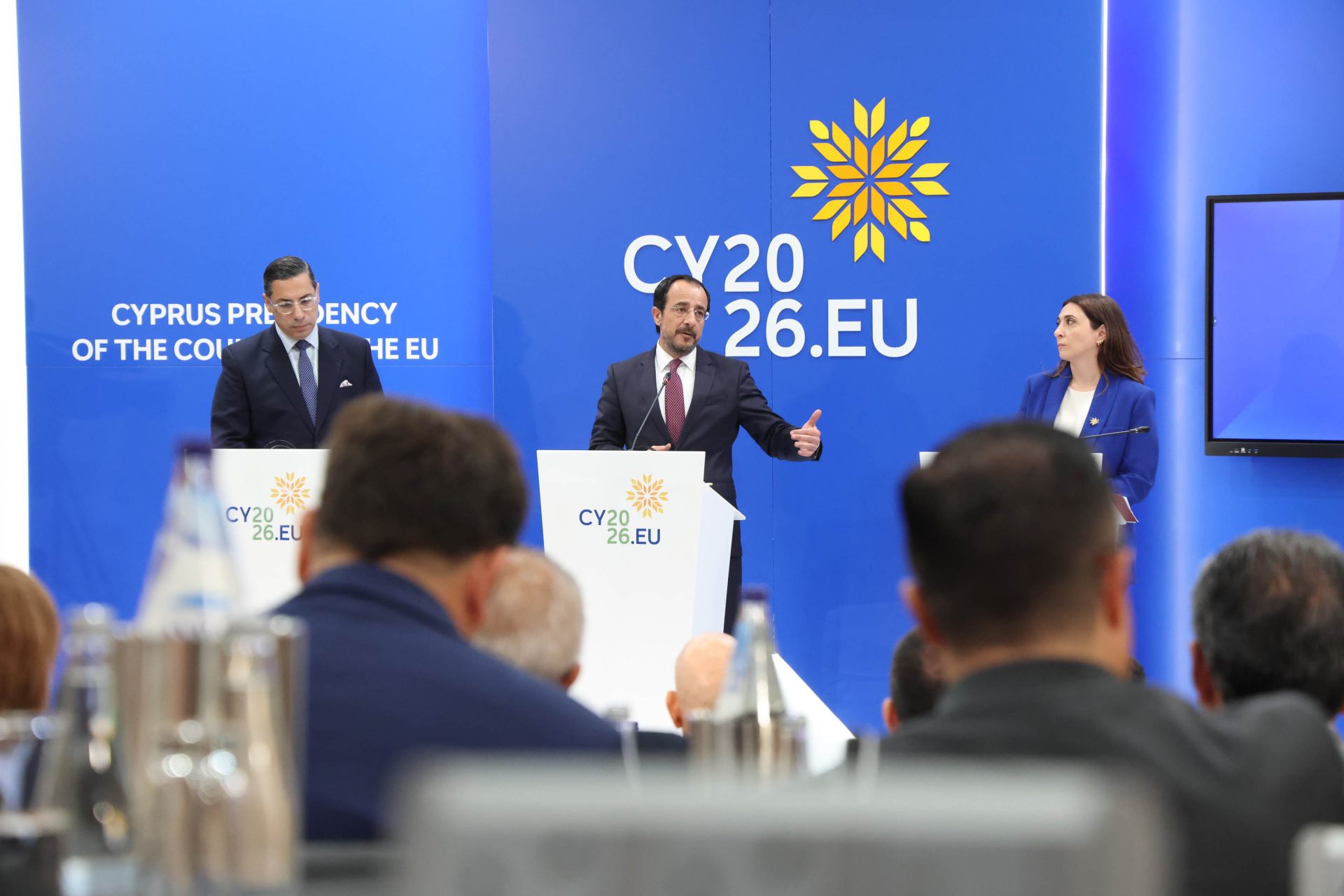 Κυπριακή Προεδρία: Έκλεισε με επιτυχία το 84% των φακέλων, ιστορικός απολογισμός Χριστοδουλίδη