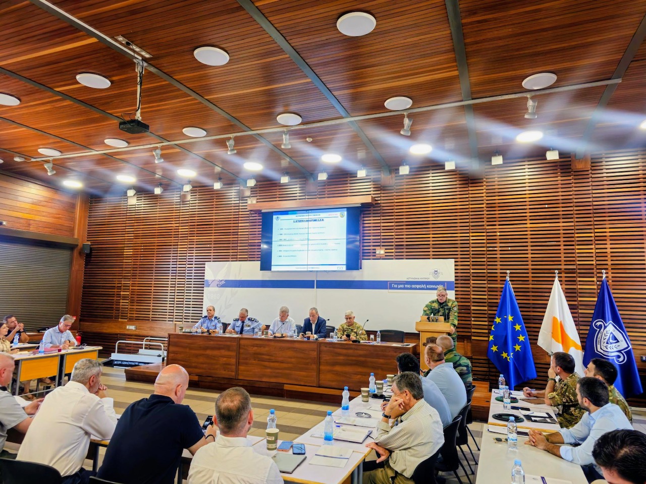 Επί τάπητος η ασφάλεια του Ενεργειακού Κέντρου Βασιλικού σε σύσκεψη αρμοδίων