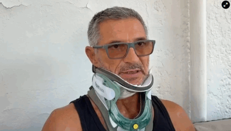«Είναι ένας εφιάλτης που δεν μπορώ να εξηγήσω με λέξεις», λέει ο Σέρβος που βρέθηκε έξω από το παράθυρο και τραυματίστηκε σε πτήση
