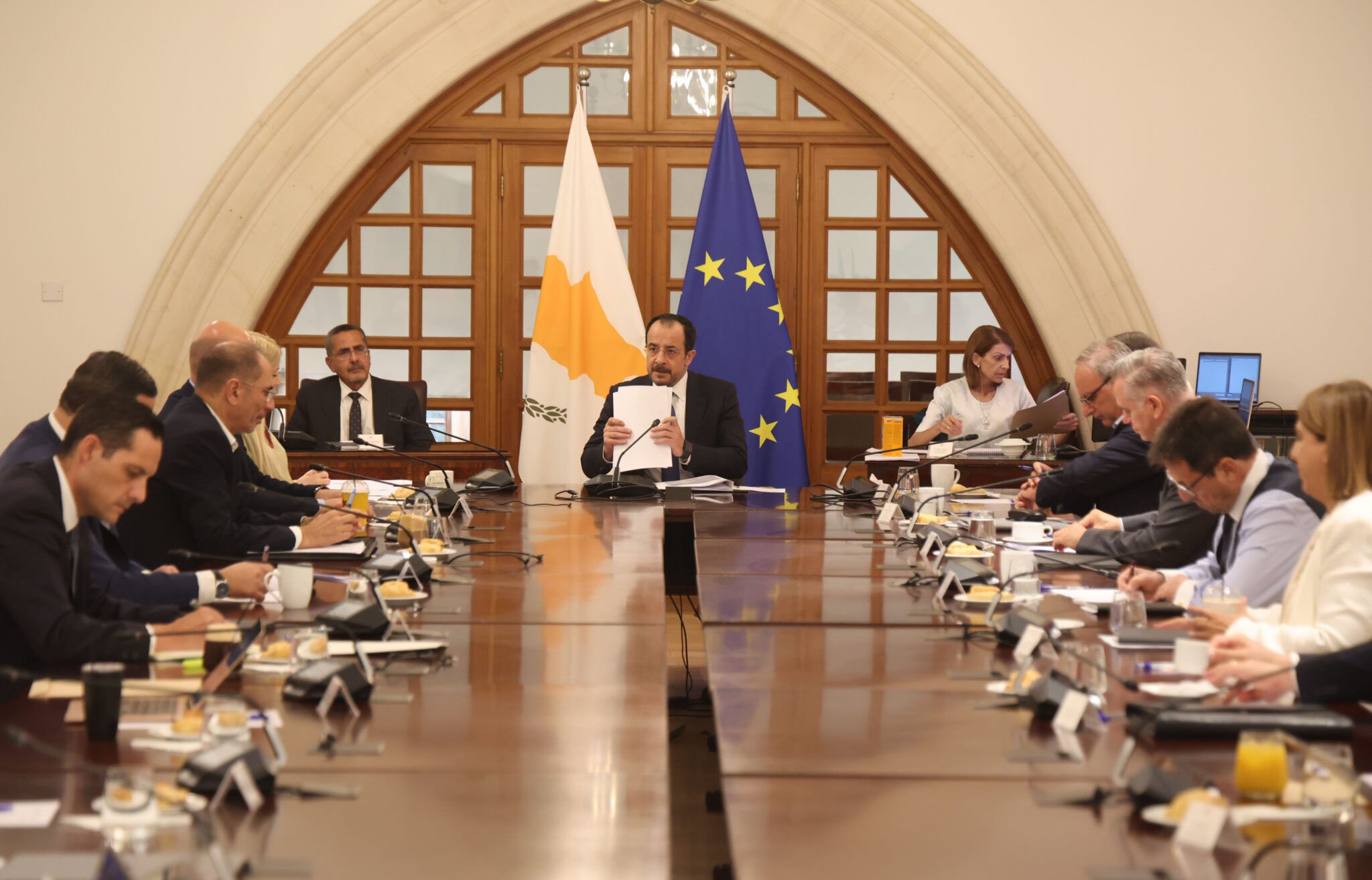 Καλοσωρίζουν Γκουτέρες και στηρίζουν Χριστοδουλίδη: Ιδού το Κοινό Ανακοινωθέν των μελών του Εθνικού Συμβουλίου